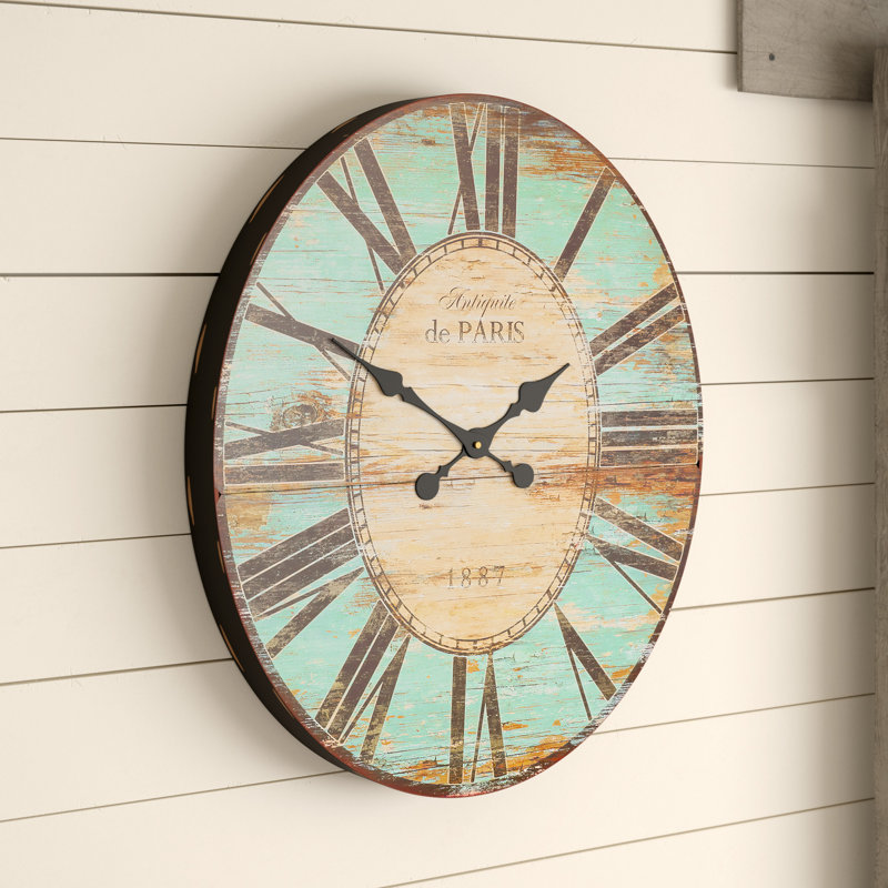 Large Decorative Farmhouse Style Wall Clocks Extra Large Clocks